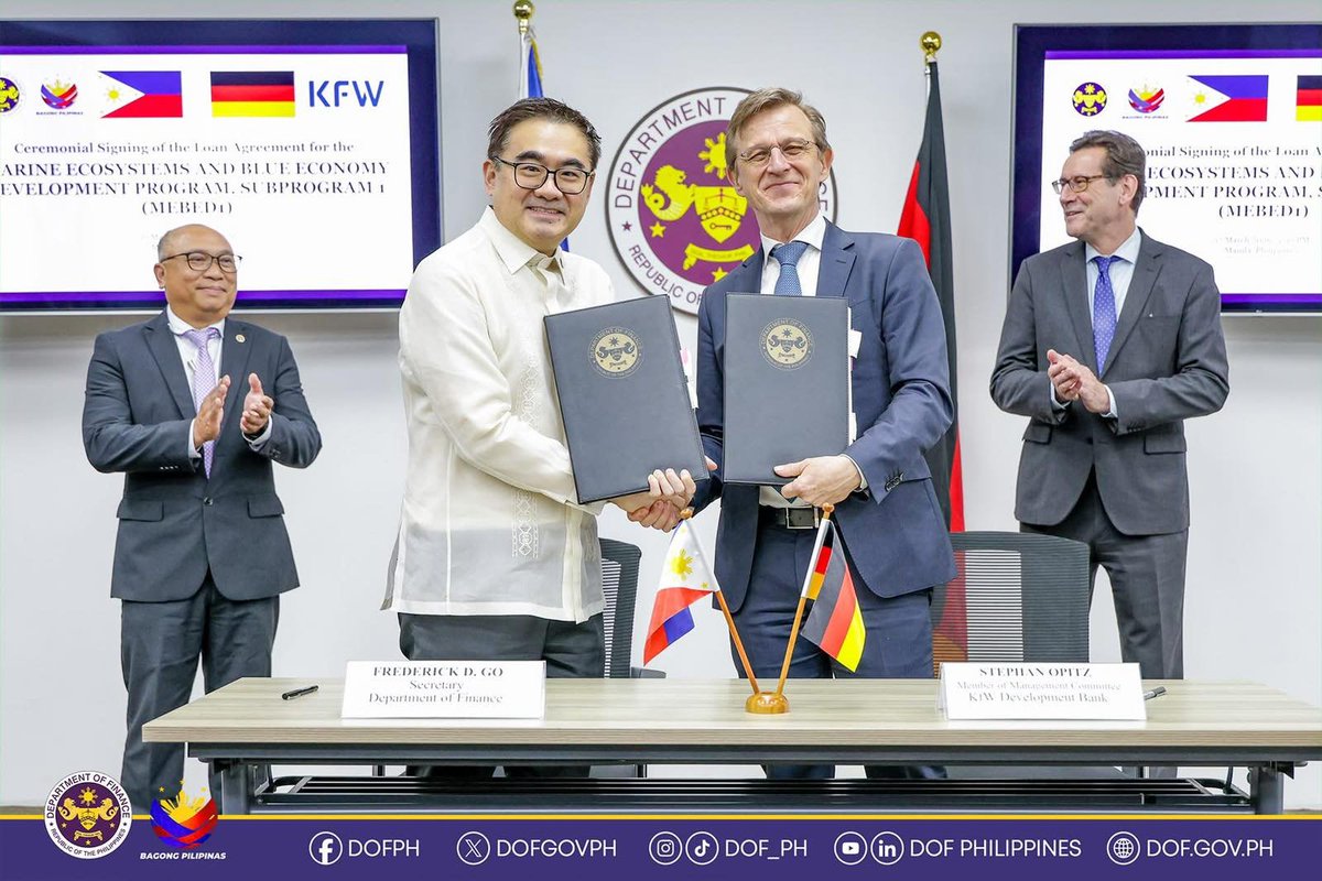 Department of Finance tweet media