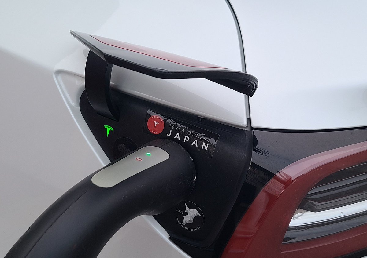 hashi_rinori's tweet image. 充電中⚡は緑色
しっかり統一されてます
#FLASH_NACS