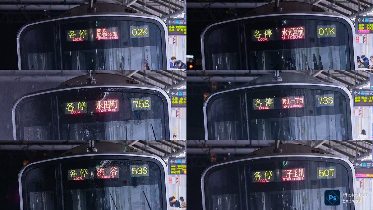 東武50050系🎃 気づけば3色LEDは、残り1編成になったみたいですね