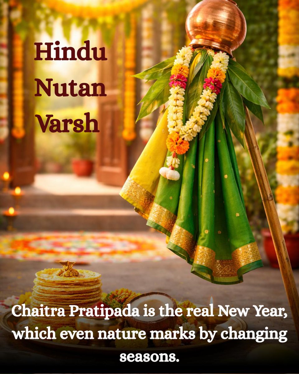 <a href="/YssSpeaks/">Young India Speaks</a> हिंदू नव वर्ष की आप सबको बहुत-बहुत बधाई हो 
Navratri
Chaitra Pratipada
#HinduNavVarsh