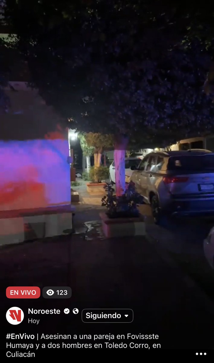 Otra noche más… y la violencia sigue cobrando vidas. 😣😣😣

Hoy asesinan a una pareja en Fovissste Humaya y a dos hombres más en Toledo Corro. 

No son cifras.
Son familias destrozadas.
Es una ciudad viviendo con miedo.

¿Hasta cuándo vamos a normalizar esto?

En Sinaloa ya no