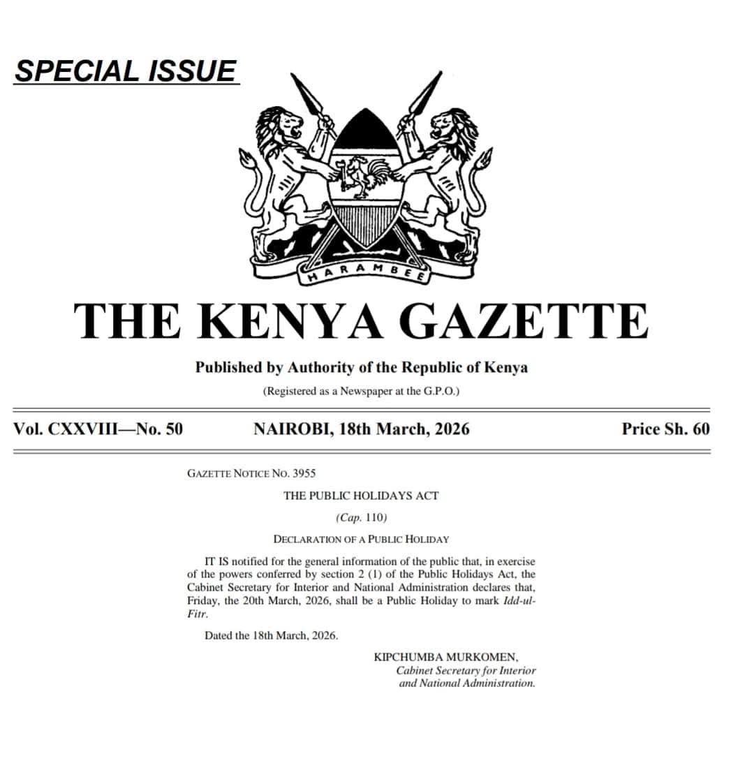 Hon. Aden Duale, EGH tweet media