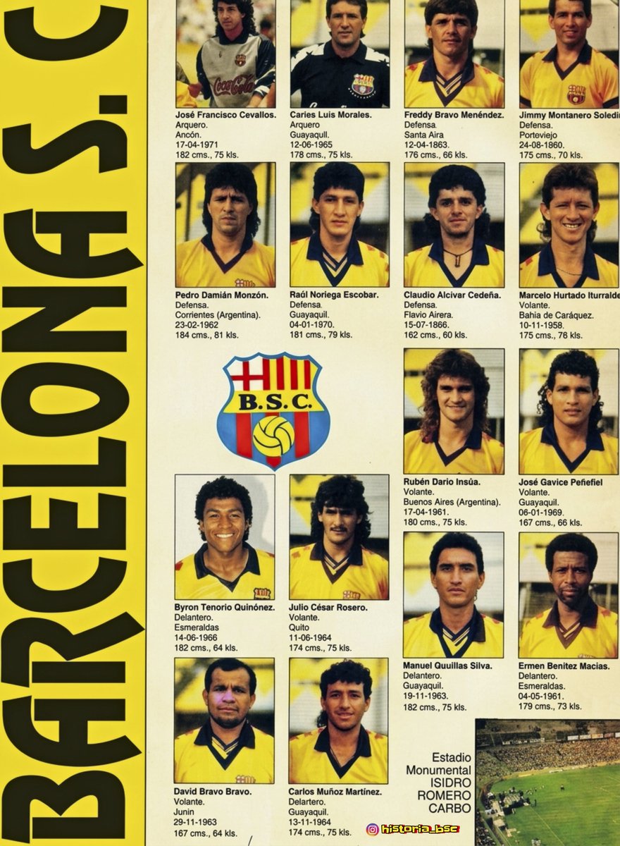 Historia Barcelona S.C. tweet media