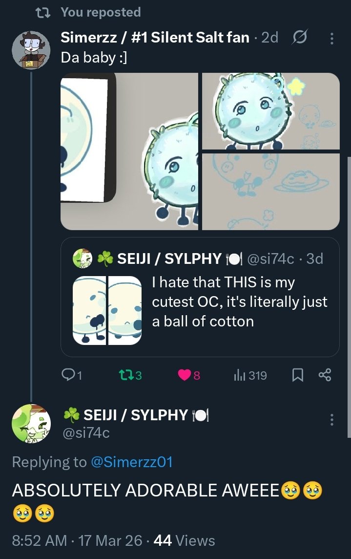 ☘️ SEIJI / SYLPHY 🍽️ tweet media