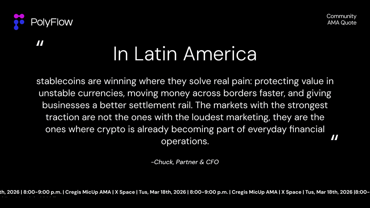 PolyFlow tweet media