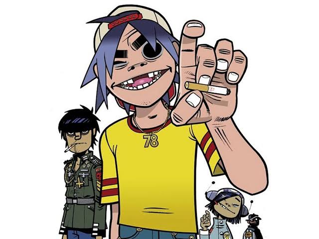 krep_zin's tweet photo. A estética antiga de Gorillaz e até a atual talvez é uma parada única que eu curto pra kct https://t.co/PHtoURqrzr