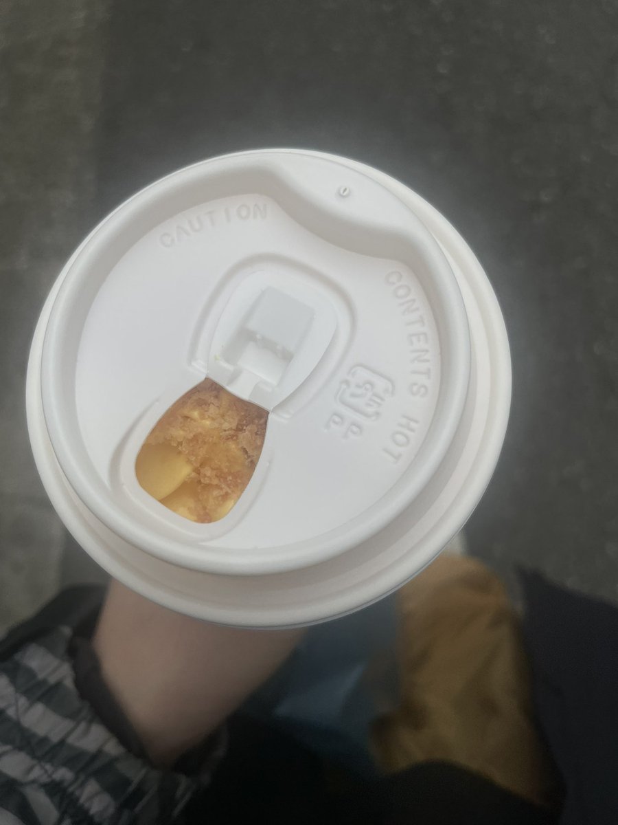 シュークリームラテうまい
ザクザク感すごくて賞味期限5分みたいなやつだこれ