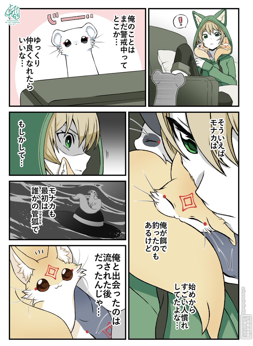 『彩芭とモナカとシラタマと』(1/2)
 #管狐のモナカ 