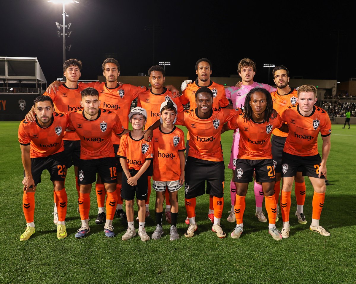 orangecountysc's tweet image. Tonight's team 🍊💪

#ForCounty | #OCvLFC | #USOC2026