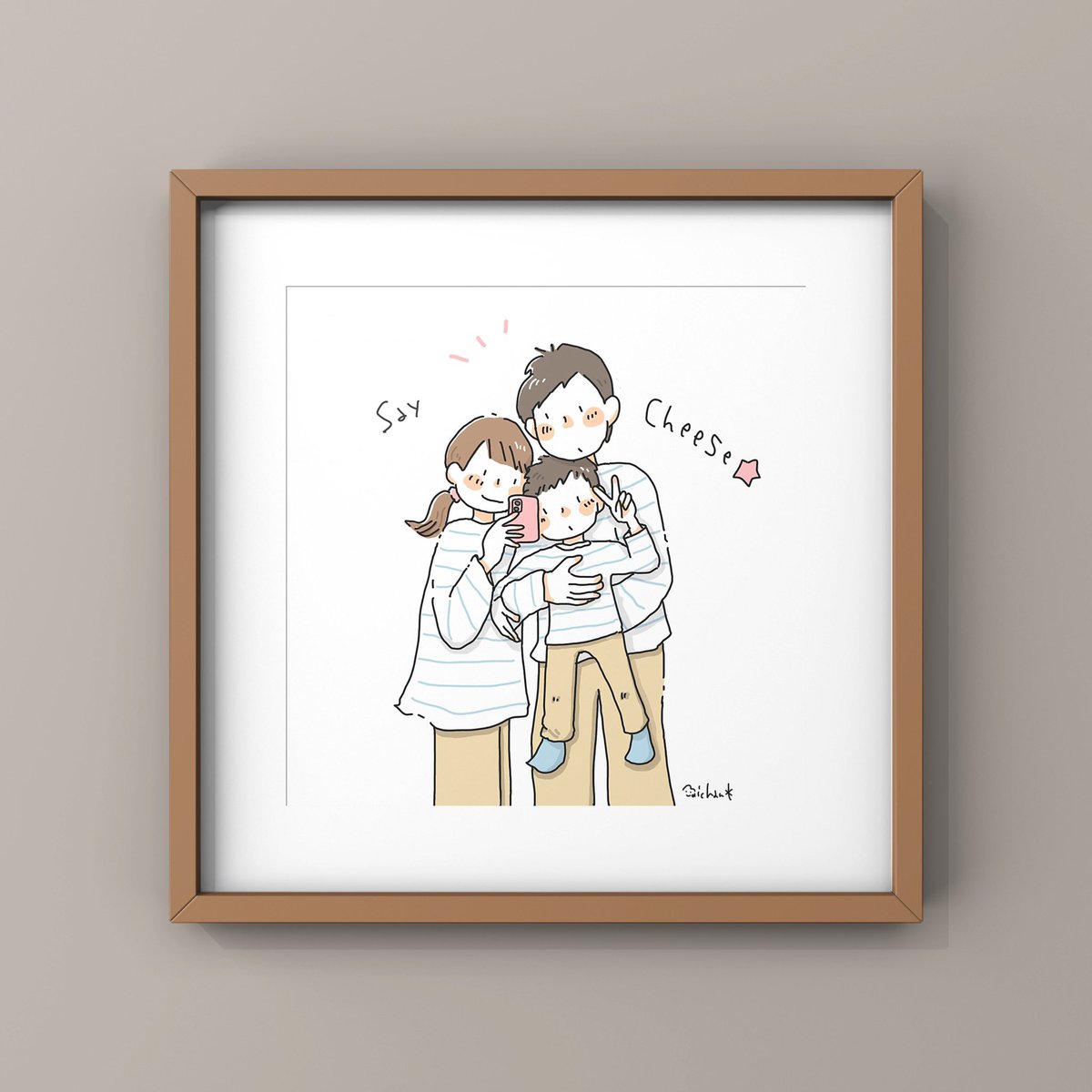 はい、ちーず✌️🌼

ずっとのこしておきたい
今しかない、大切な瞬間♡♡
ファミリーイラストのご依頼も受付中です！

｢こんなポーズはできる？｣
｢こんなふうにかいてほしいけどいくらになる？｣

など、質問やお見積もりだけでもOK◎
インスタDMまたはココナラにて、お気軽にご相談ください·͜· ᕷ