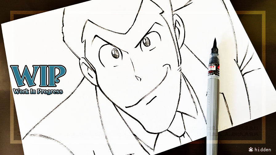 #WIP 今週の版権絵。 