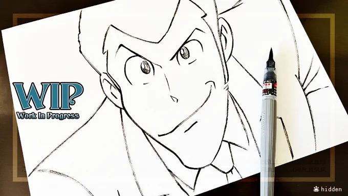 #WIP 今週の版権絵。 