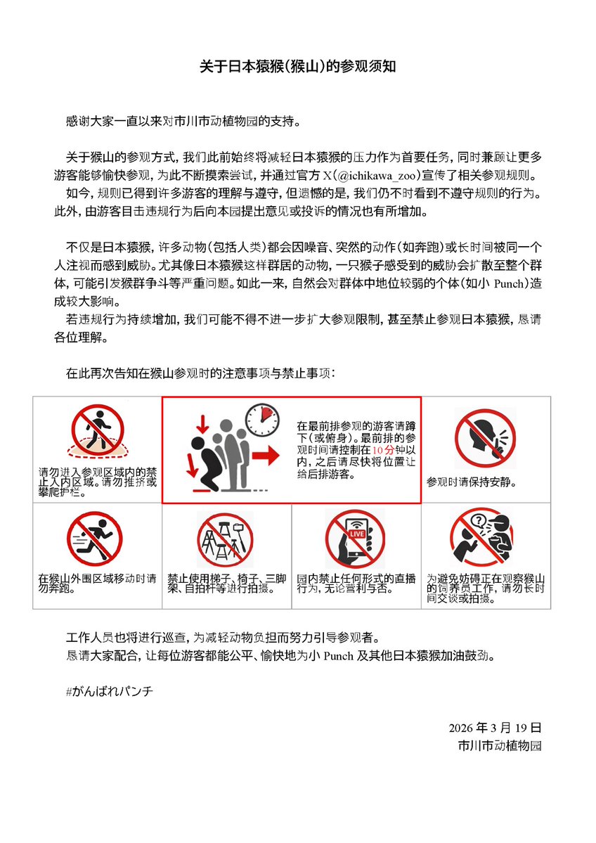 市川市動植物園（公式） tweet media