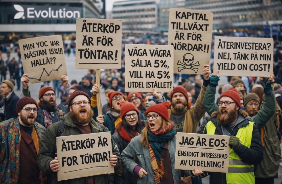 Invest1o1's tweet photo. Utdelningsinvesteraren ska överleva detta med! ❤️ $EVO #Utdelningar #Pengamaskinen https://t.co/AqLi3AQpml