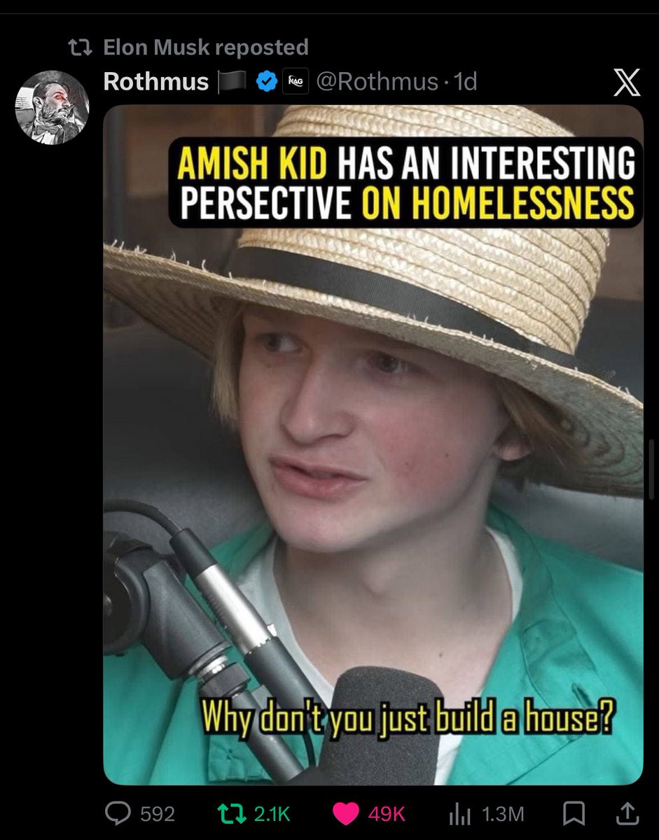 Amish Dude tweet media
