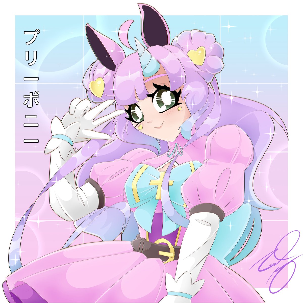 zachmorganart's tweet image. My latest commission, the amazing @PreePonee !! #90svibes #VGenComm