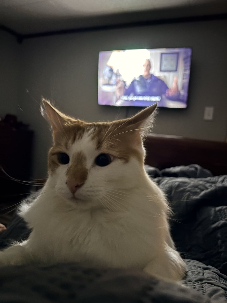 Laying down with Carl 🛌
