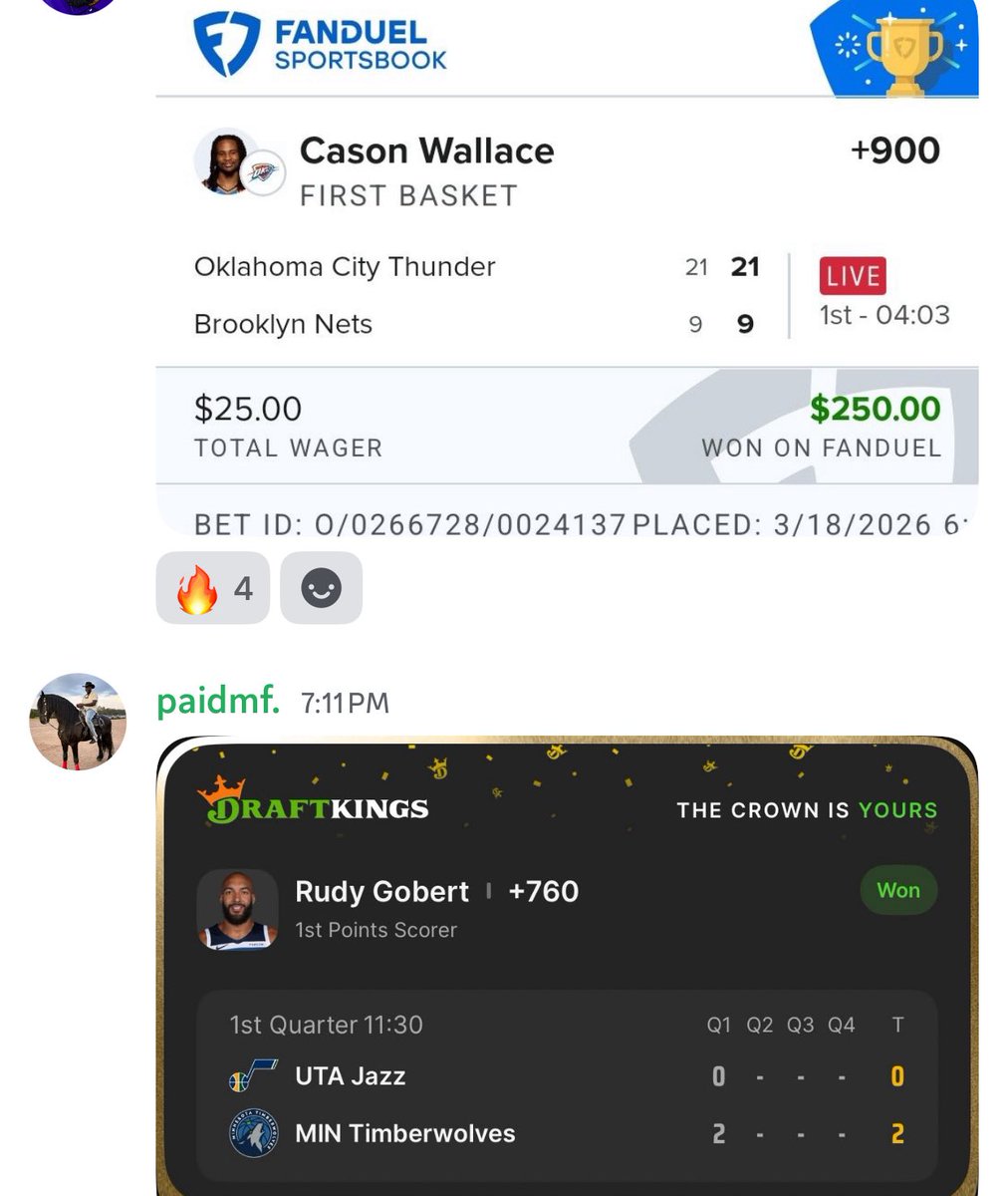 leggzortailz's tweet photo. @stackzplayz @DATALKOFNEWJERZ @jbriantb did they thang today! The cord is winning all around..daily wins!!! Im so happy to see all the wins hit today let’s continue to keep em on their toes! #noteambetter https://t.co/6y0yL38WGF