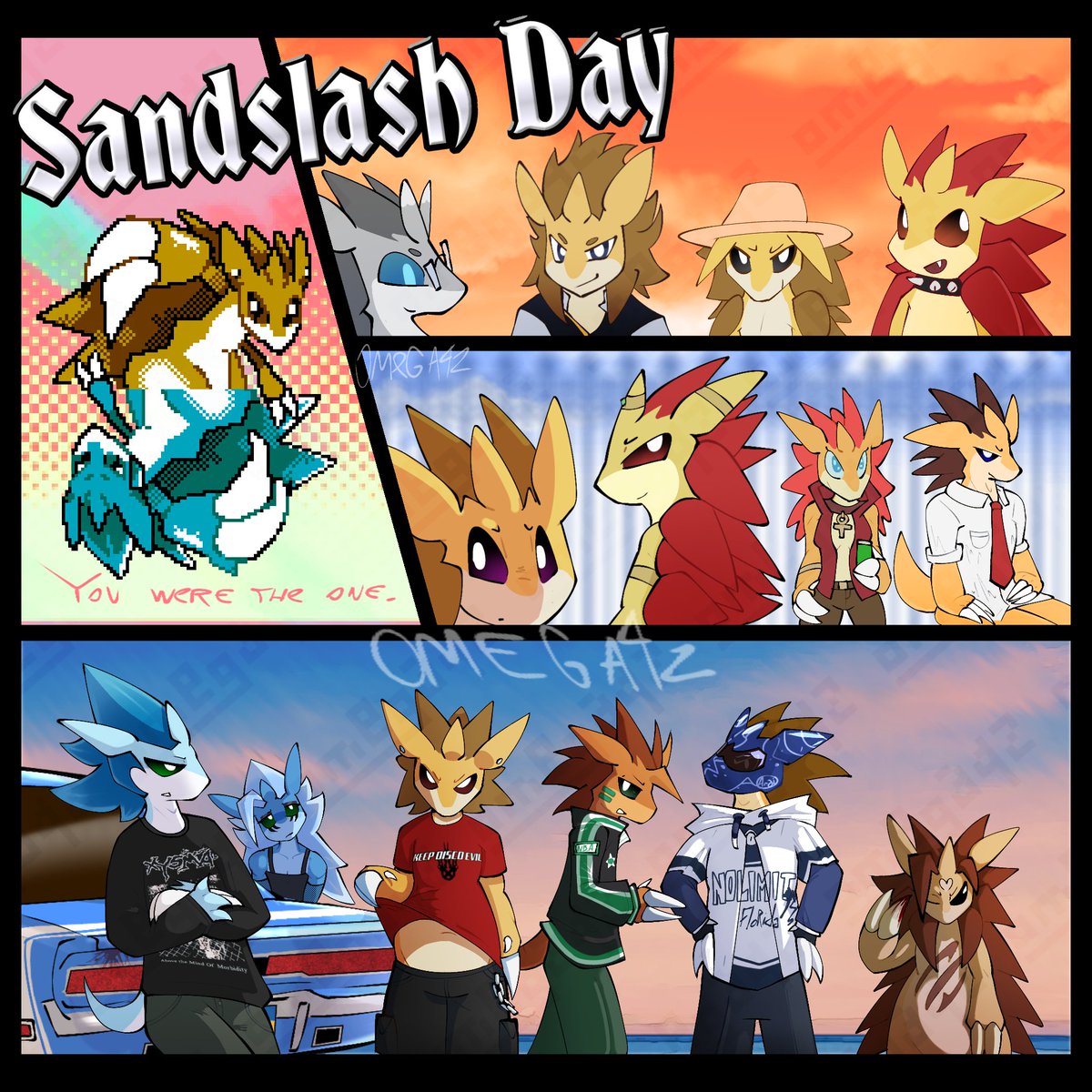 omega4z SANDSLASH ROLLERZ tweet media