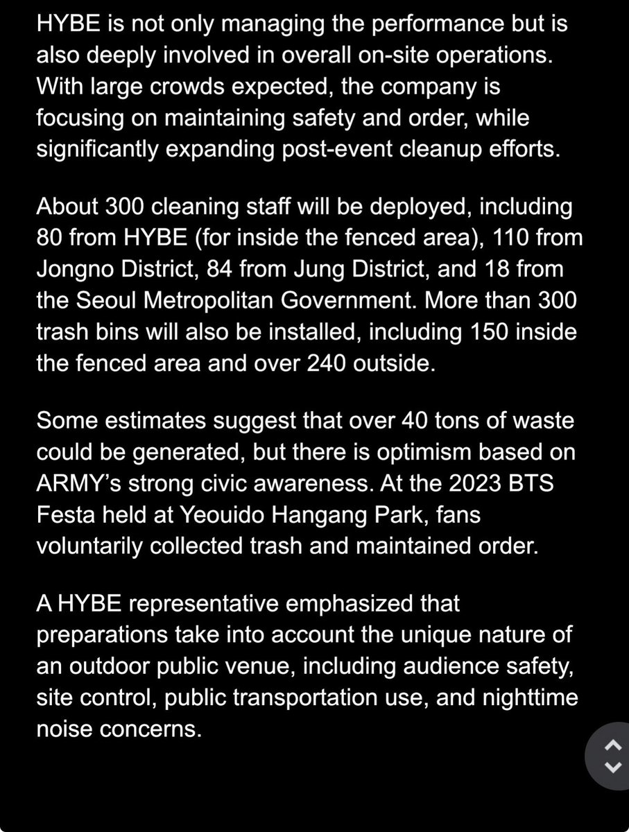 👀👀👀👀👀👀…..🚨🚨🚨
HYBE is going all-in for BTS’s Gwanghwamun comeback concert, deploying over 500 employees (65–70% of its workforce) an unusually large scale for a single event. Excluding essential staff for other artists, it’s essentially a company-wide