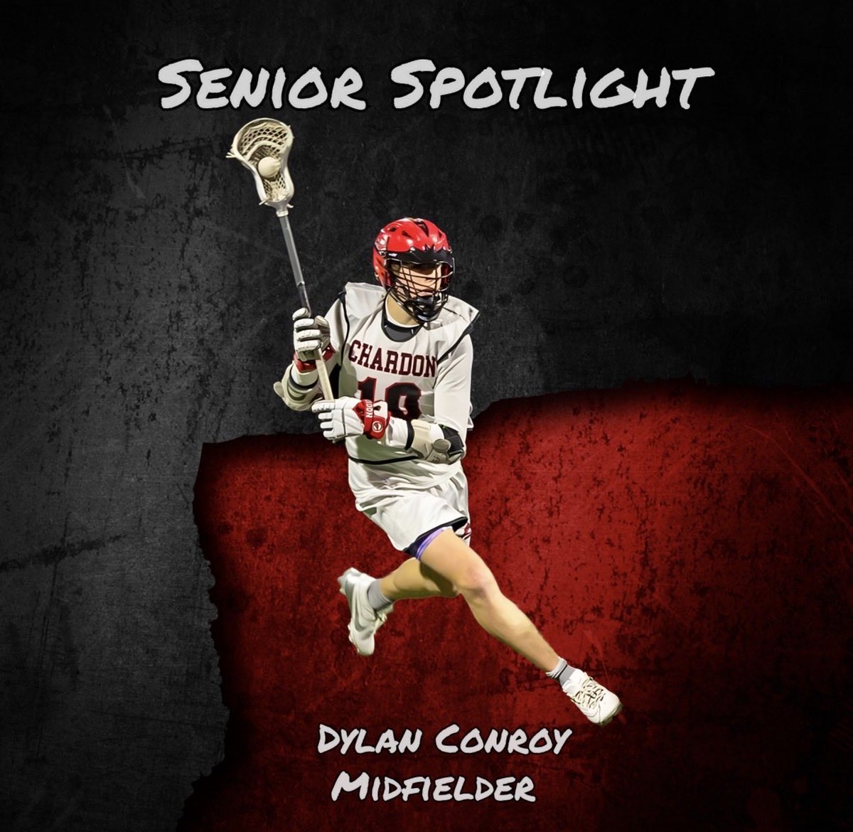 Dylan Conroy

Nickname: Roach 

Hype song: One Time Thing - Treaty Oak Revival

LAX Equipment: String king mark 3v

Gameday meal: Jersey mikes 

Favorite restaurant: Nouveau 

Hobby outside lax: Hanging with friends 

Plans after graduation: HVAC 

Best lax memory: Summer LAX