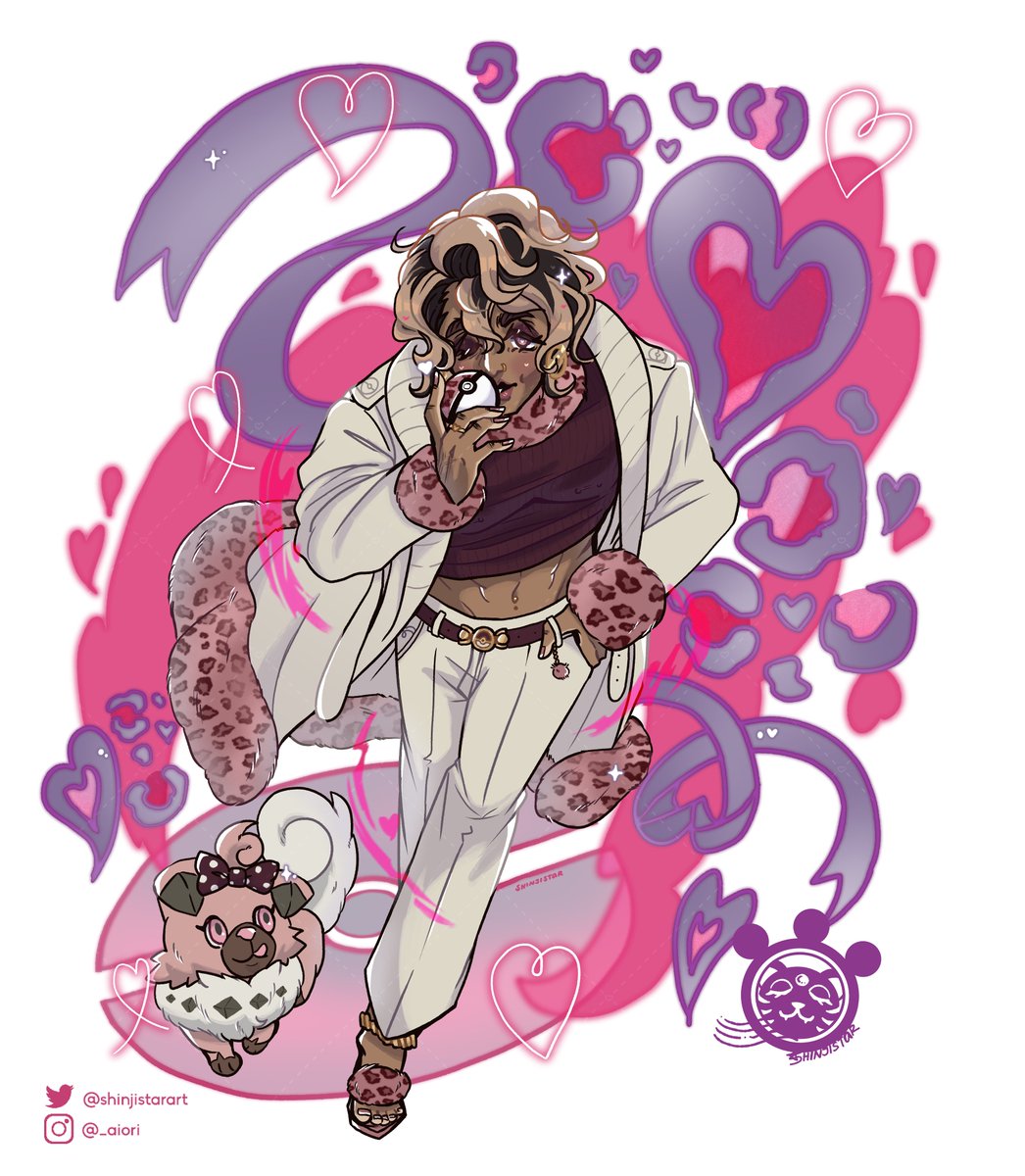 shinjistarart's tweet image. did this with kirato a few years ago (old design on the right) and #best decision of my life, like society is literally better for me doing this . because now he is suchhh a baddie