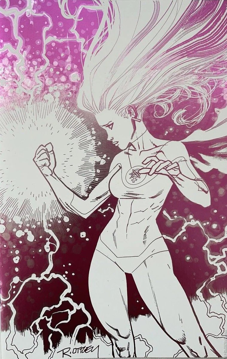 RyanOttley's tweet image. All my exclusive variants have a version that is foil with one color. The newest one being the blue Mark. My new exclusives are close to getting sold out in my shop. But have no fear, we have plenty for Megacon and c2e2! But if your not going to those cons, then snatch up the few