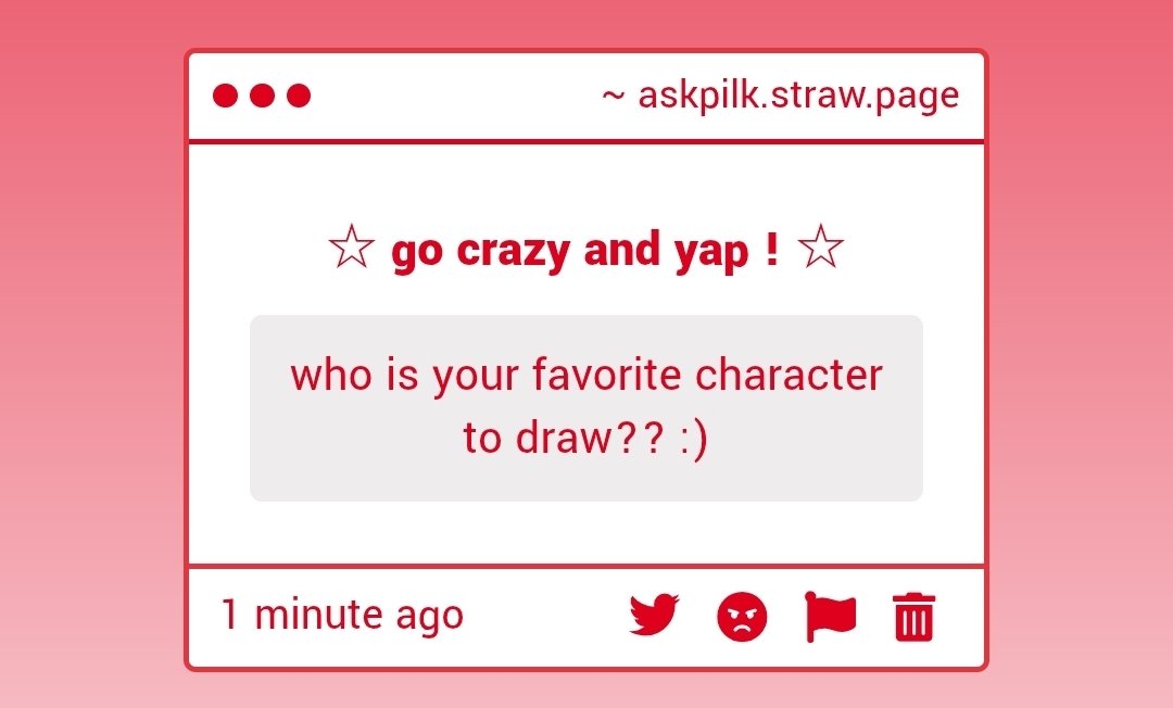 AA THIS IS DIFFICULT !! Probably either Grian, Jimmy or Bannerfall Scott !! (can u tell i yearn to draw basil from omori again from that last answer :3)