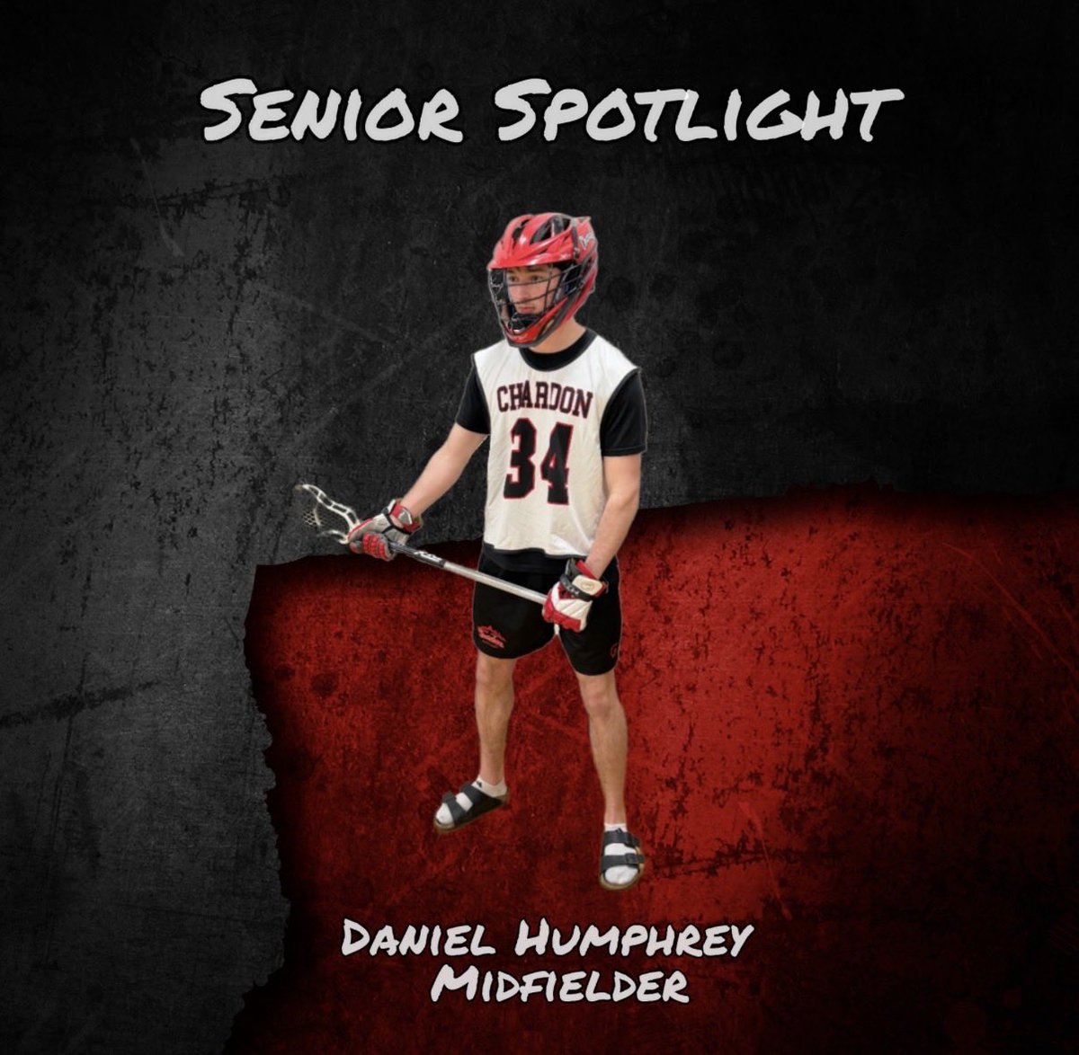 Name: Daniel Humphrey
Hype song: Stayin Alive
LAX stick/head you use: String King 3v
Gameday meal: Banana 
Favorite restaurant: Barrio
Hobby outside lax: Lifting and poker. 
Plans after graduation: Road running/risk taking. 
Best lax memory: Middle school lacrosse