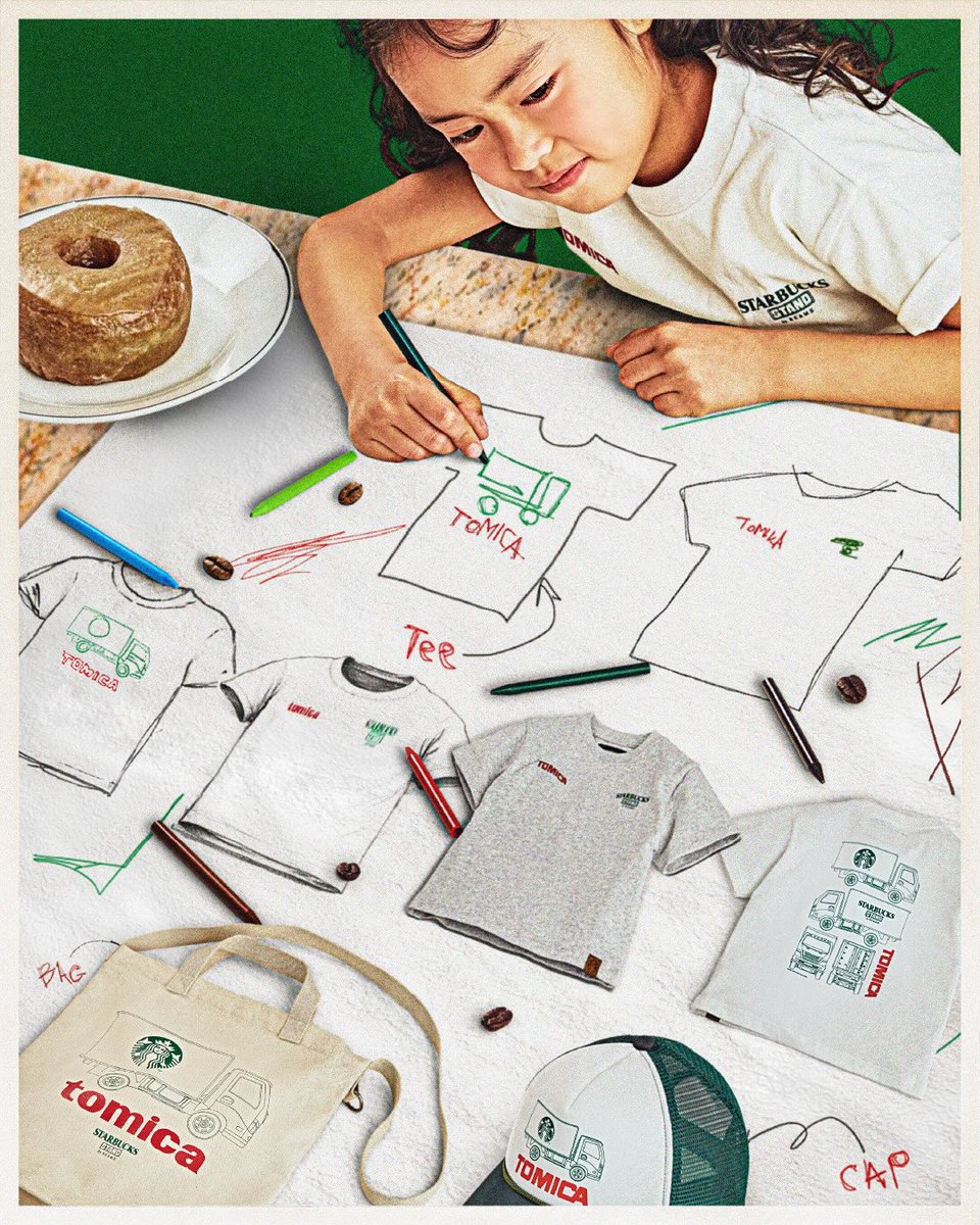 STARBUCKS STAND by BEAMS EXTRA Collection 第2弾「トミカ」コラボが