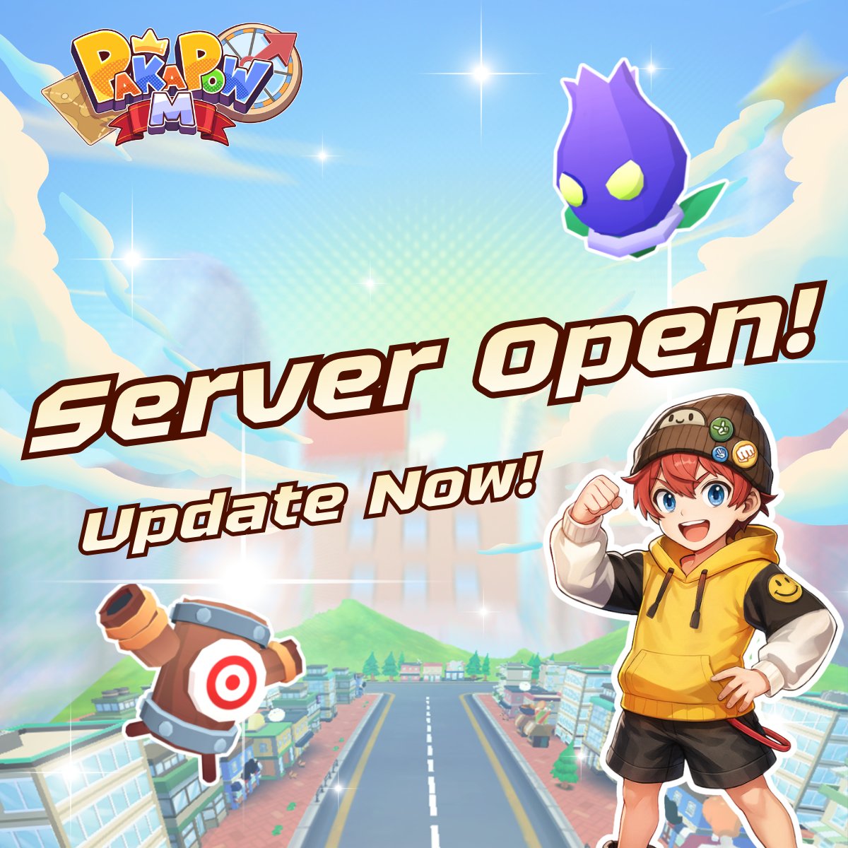 pakapowM's tweet image. ⭐️Update Annoucement⭐️

📌Server Open! Update Now!🛠️

Google Play : play.google.com/store/apps/det… 

App Store : apps.apple.com/th/app/pakapow…

#PakapowM #PKPM #Mobilegame #Boardgameindie #Playforfree #スマホゲーム #モバイルゲーム #ゲーム #新作ゲ