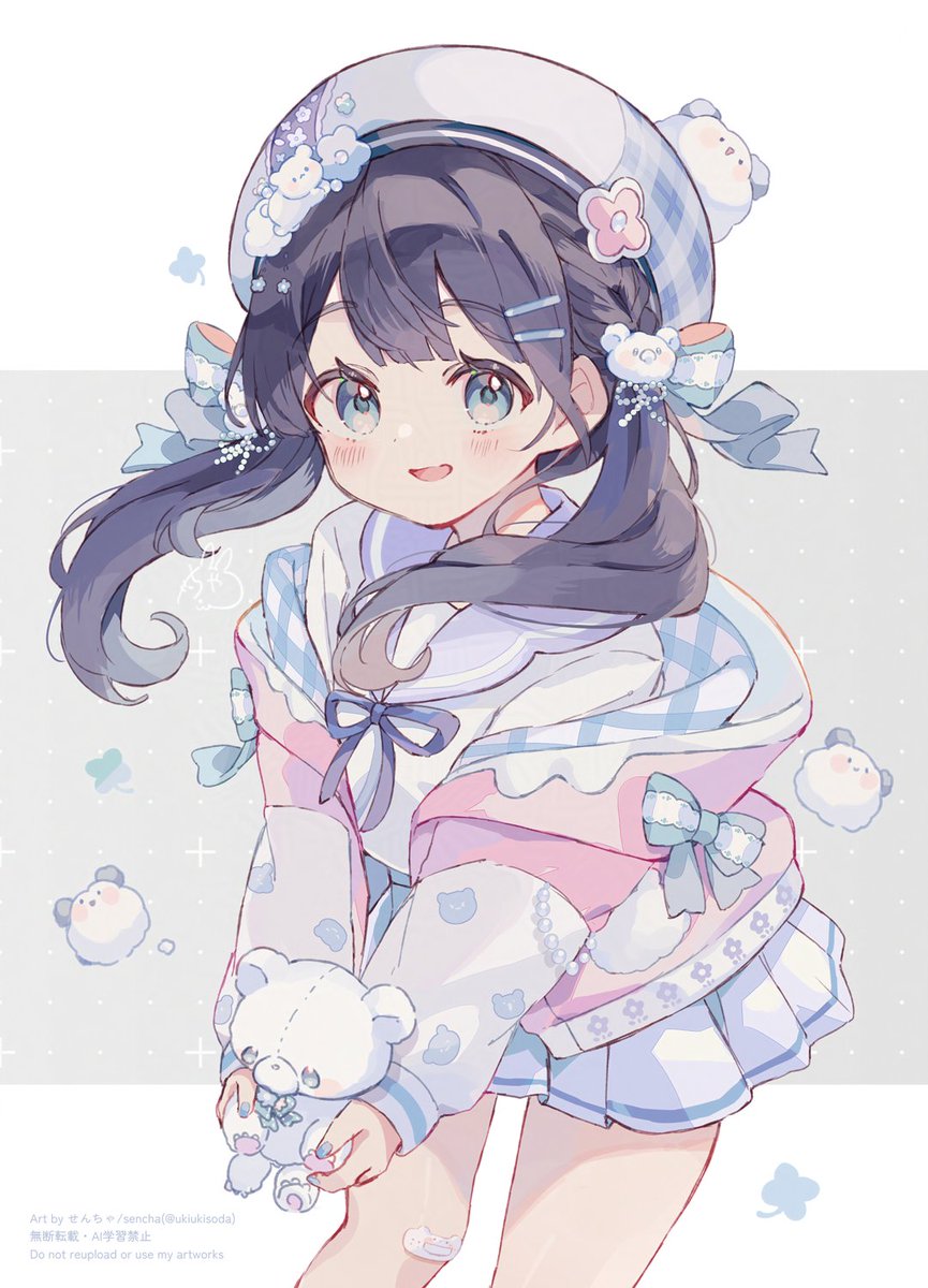 せんちゃ/sencha🐧初画集「PASTEL BOX」発売記念イラスト展開催中🌸 tweet media