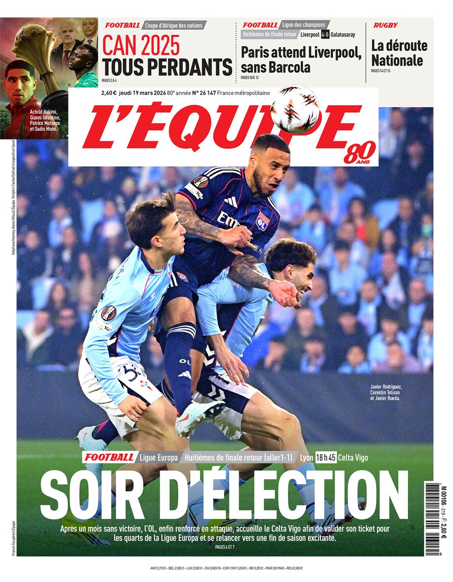 L'Équipe tweet media