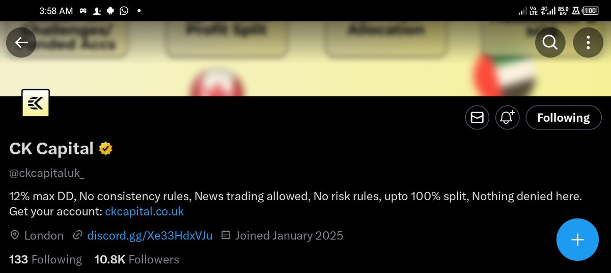 samxisco's tweet photo. @ckcapitaluk_ No hidden rule is what I like the most, because it is transparency at its best💛💛 https://t.co/pdUSXOPdXl