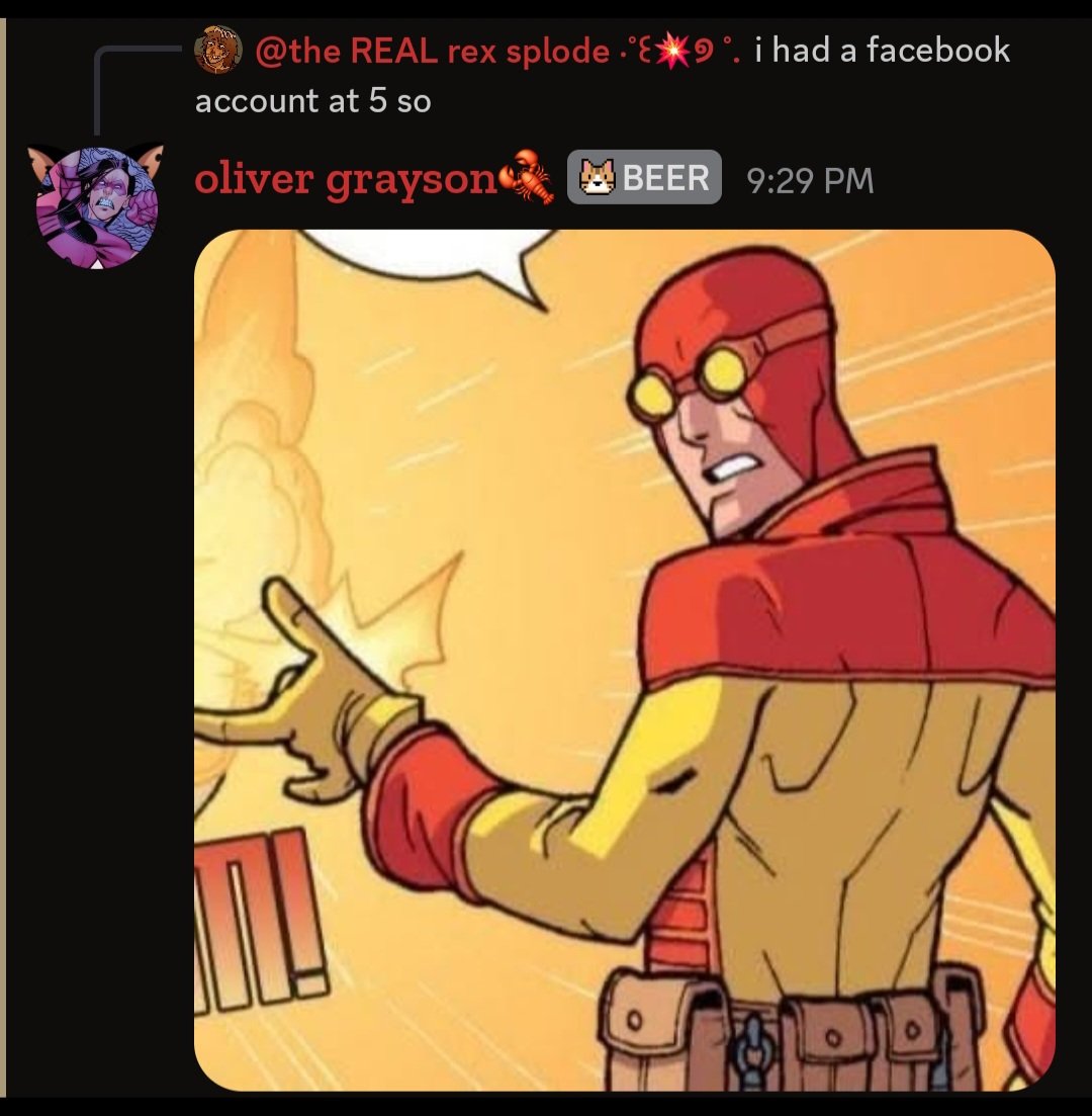 💥◝ rex splode of twt .ᐟ tweet media