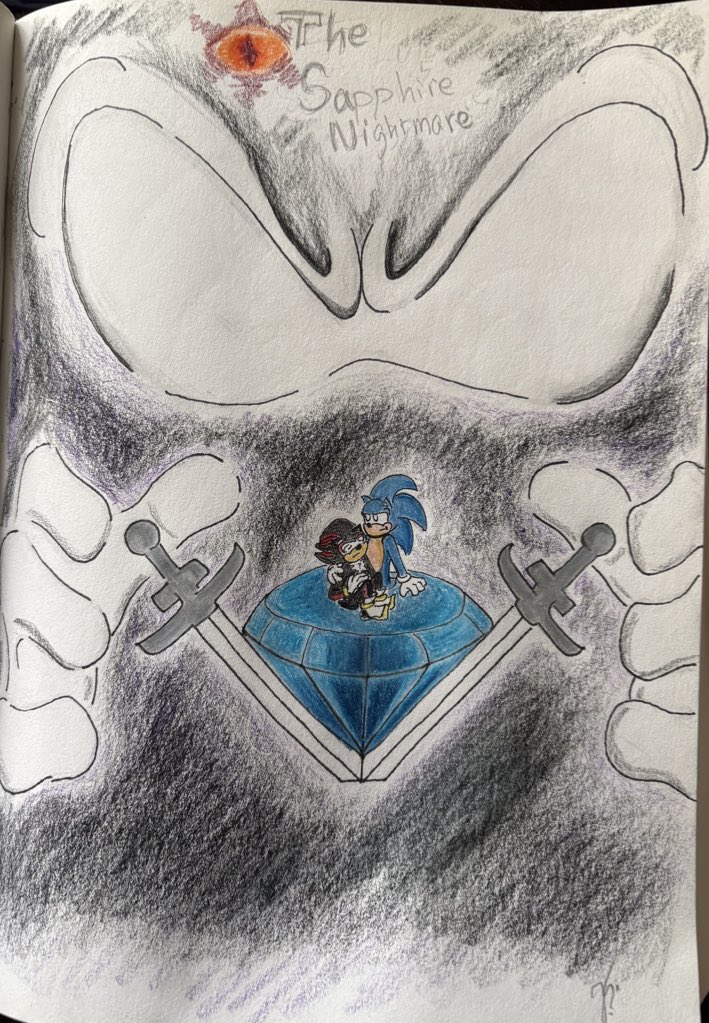 DannyBladeart's tweet photo. My original book art cover sketch. Story of Shadow’s pregnancy and how genes truly affect us. Can the Multiverse be saved? Read and find out! https://t.co/ETJMD2eq0e
#sonado #shadonic #sonicthehedgehog #shadowthehedgehog #mpreg #PregSonicWk26 https://t.co/vIkrHMt25n