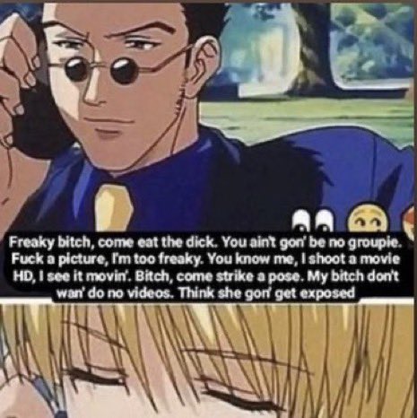 peeks || irl kurapika tweet media