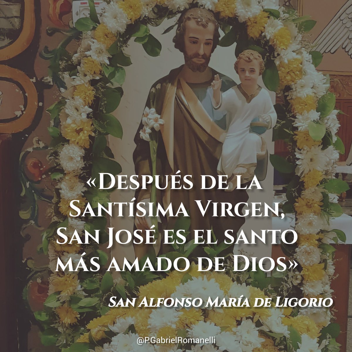 San José no es un personaje secundario, sino el custodio fiel de Jesús y el esposo elegido de María. Quien entra en el misterio de la Sagrada Familia descubre que el amor a Cristo y a su Madre conduce naturalmente a San José, silencioso, justo y totalmente entregado a la voluntad