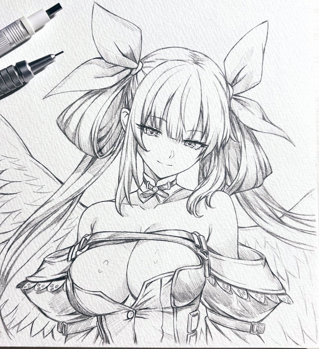 たろしゅん@アナログ絵描き tweet media