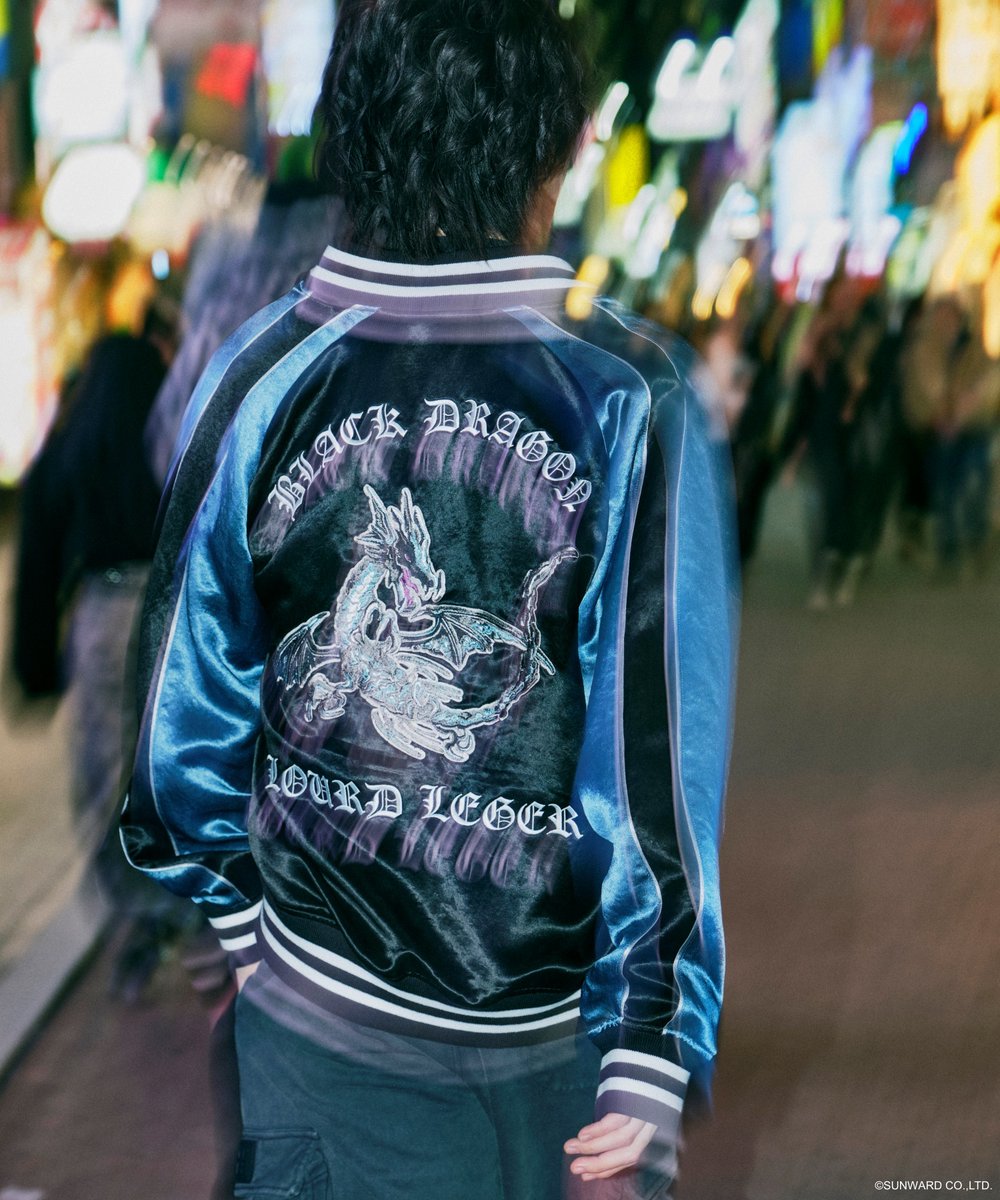 たった今、発売スタート‼／ ＃家庭科のドラゴン × ZOZOTOWN スカジャン 