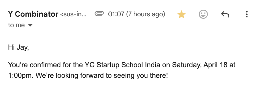 _srjay's tweet photo. Time to visit Bangalore for the first time – going for YC Startup School India https://t.co/wuHGX8qnKG