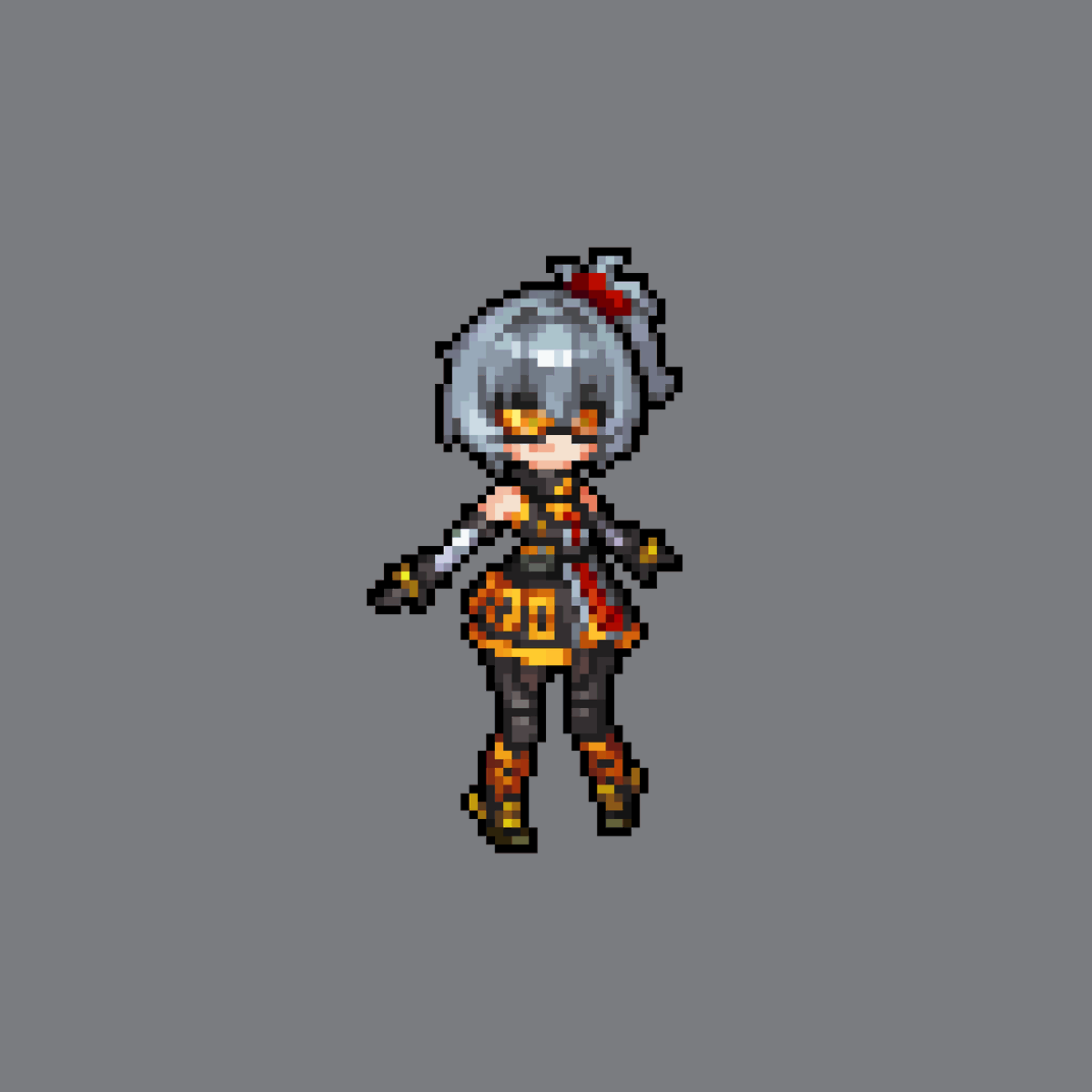 Numver_12's tweet photo. #pixelart #ドット絵 #zzzero #ゼンゼロ #Soldier11 #11号 https://t.co/VVPo8EVoFm