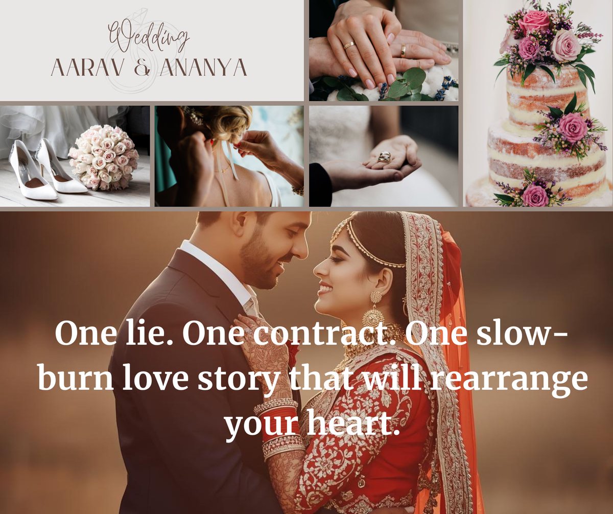 nisha1133's tweet photo. The Bride Destiny Chose For Me : A slow-burn love story that will rearrange your heart.

https://t.co/uc9JCO7KmI

#SlowBurnRomance #ContractMarriage #RomanceReads #BookTok #Booklover https://t.co/m31XIV6MQS