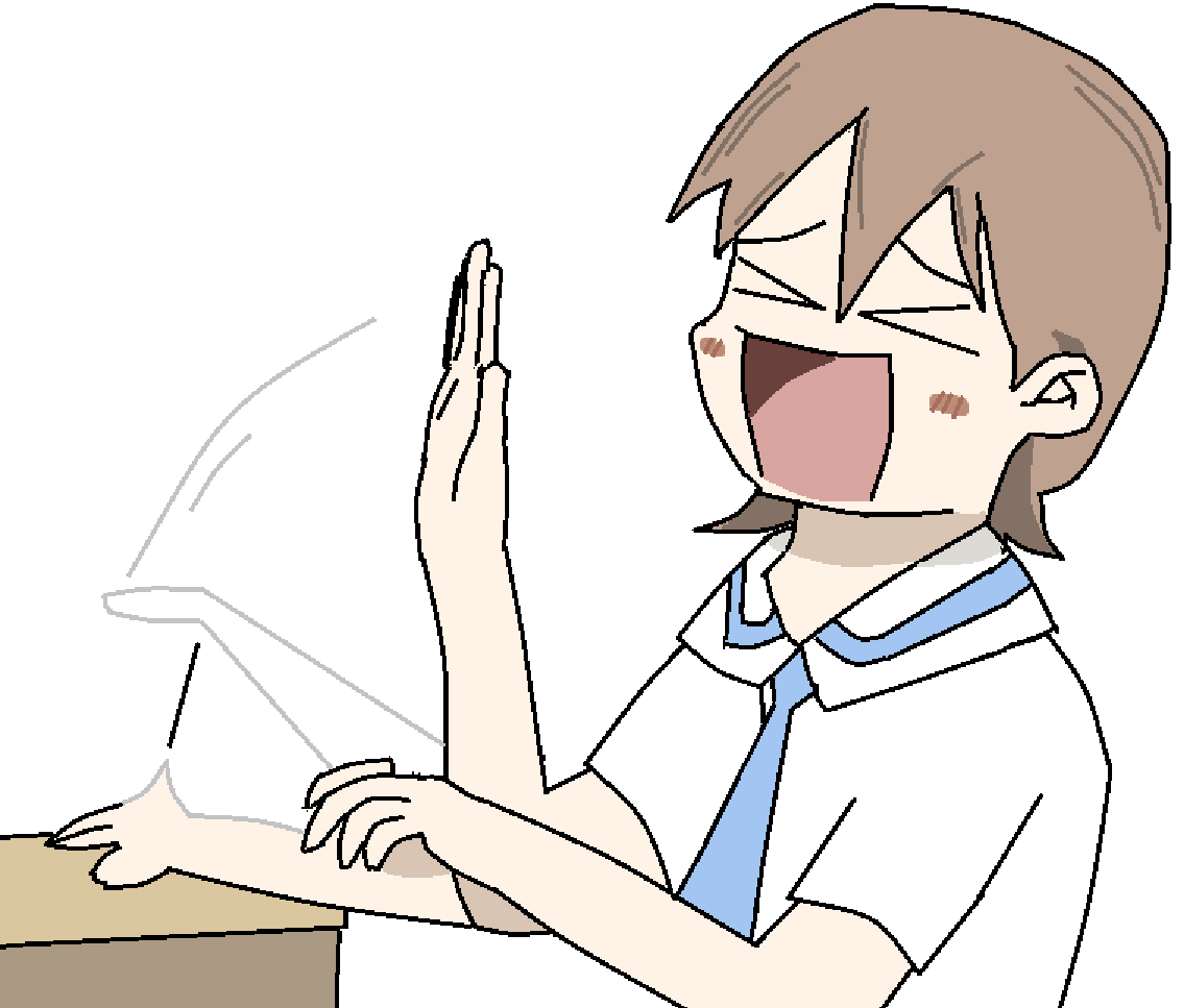 redrew yuuko from that one image cause i thought it was cute lowkey #nichijou #日常