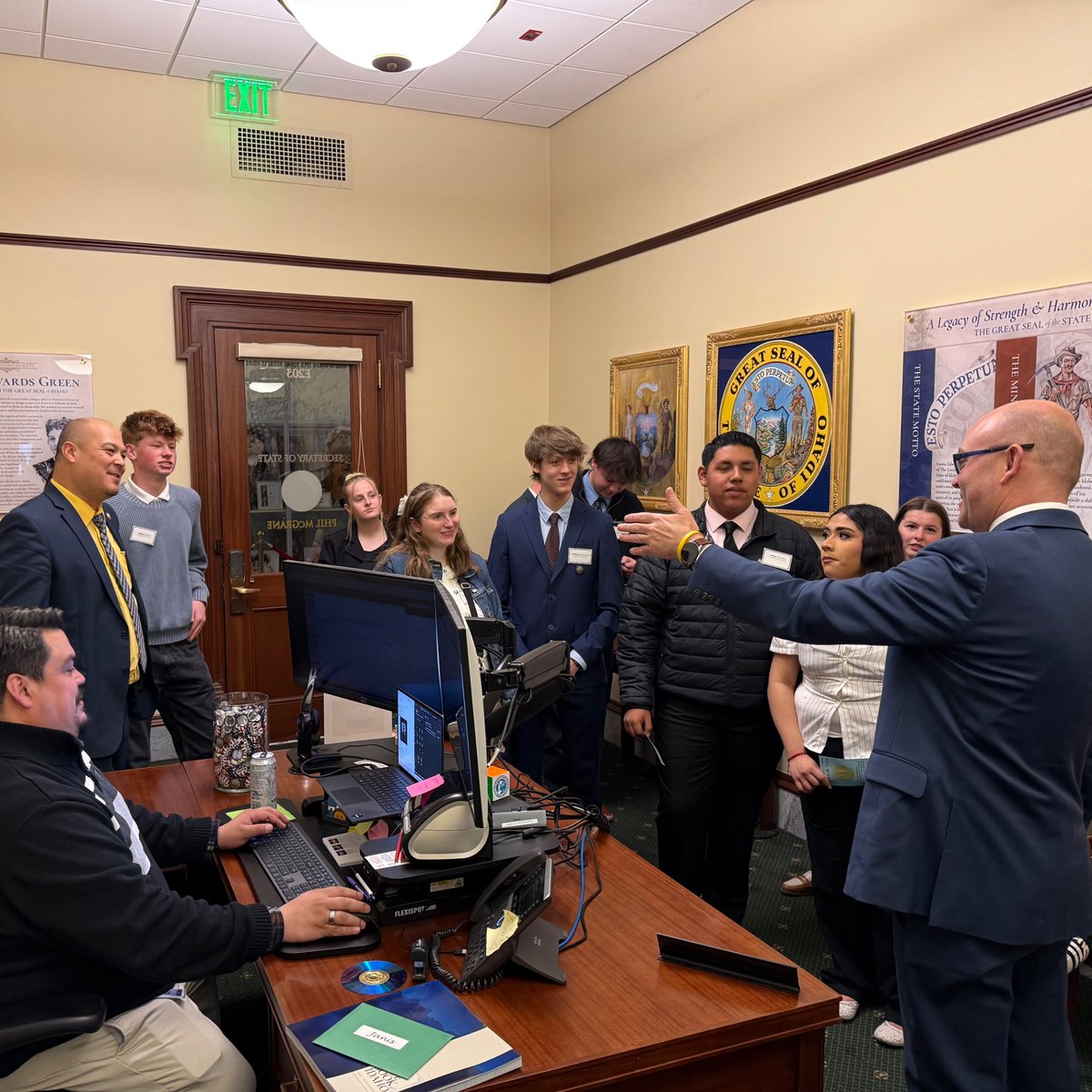 Idaho Secretary of State tweet media