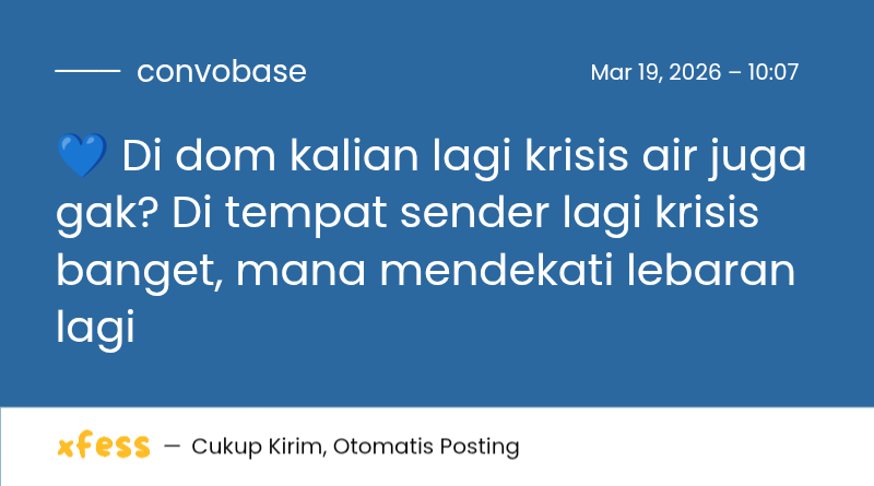 💙 CONVOBASE tweet media