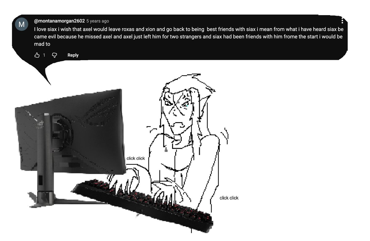 Transgender Saïx tweet media