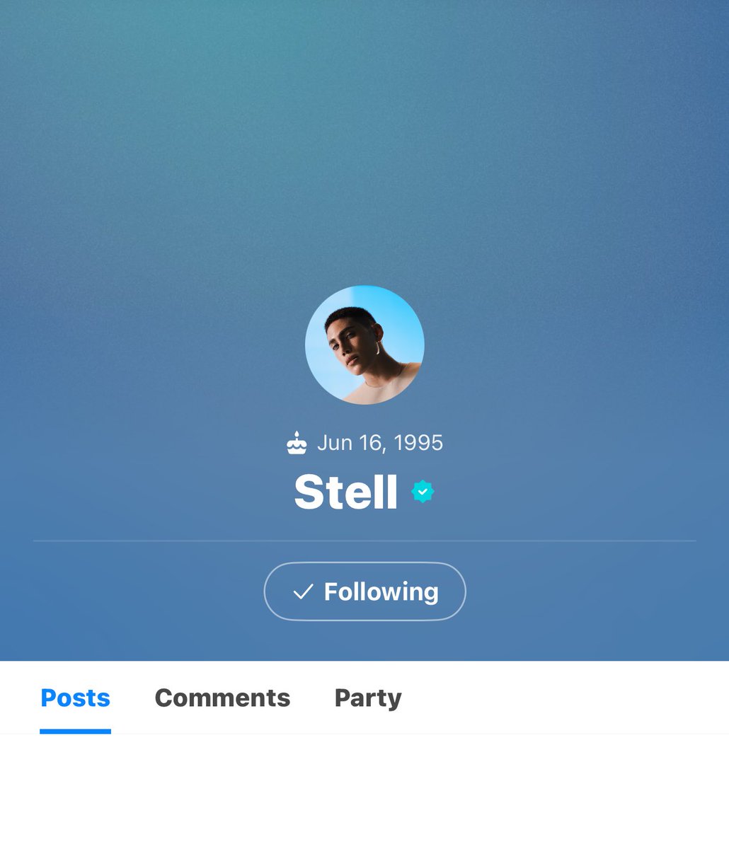 Follow <a href="/stellajero_/">Stell Ajero</a>  on Weverse!

weverse.io/sb19/profile/c…

#SB19_STELL #STELL 
 #WeverseWithSB19 #SB19