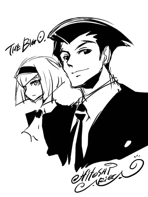 #見つけてくれてありがとう祭

20代の頃にTHEビッグオーの漫画をマガジンZという雑誌で描いていました。
この漫画はアニメのコミカライズの位置にあたるのですが、アニメ放映が始まる前からオリジナルストーリーで連載を進めて、アニメ放映後も連載を続けてました。

現在は電子書籍で読めます。 