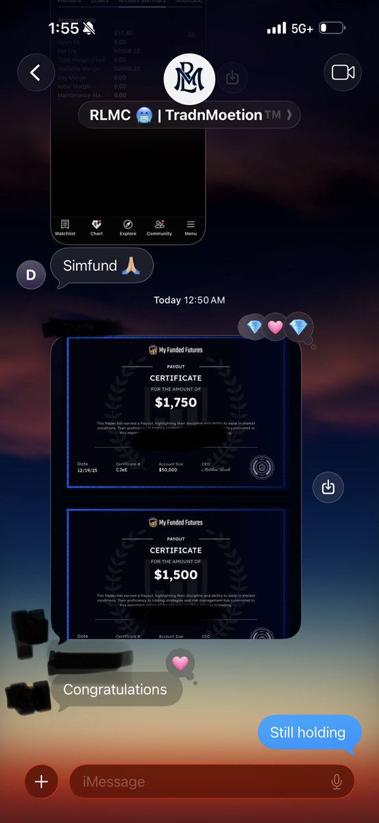 samoelyfe's tweet photo. RLMC has some history ‼️ 

RLMC has been teaching individuals to become professional profitable traders 🏦

@MyFundedFutures https://t.co/ww3wmO8Wl7